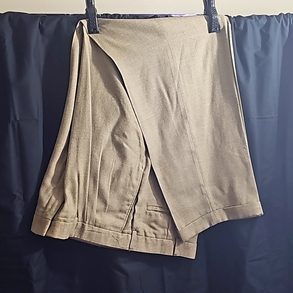 Dupont dress pants tan twill size 36